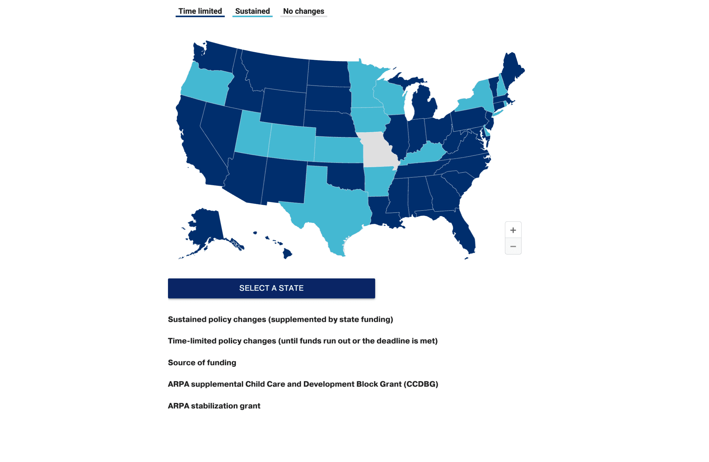 The American Rescue Plan Shored Up Child Care Interface State