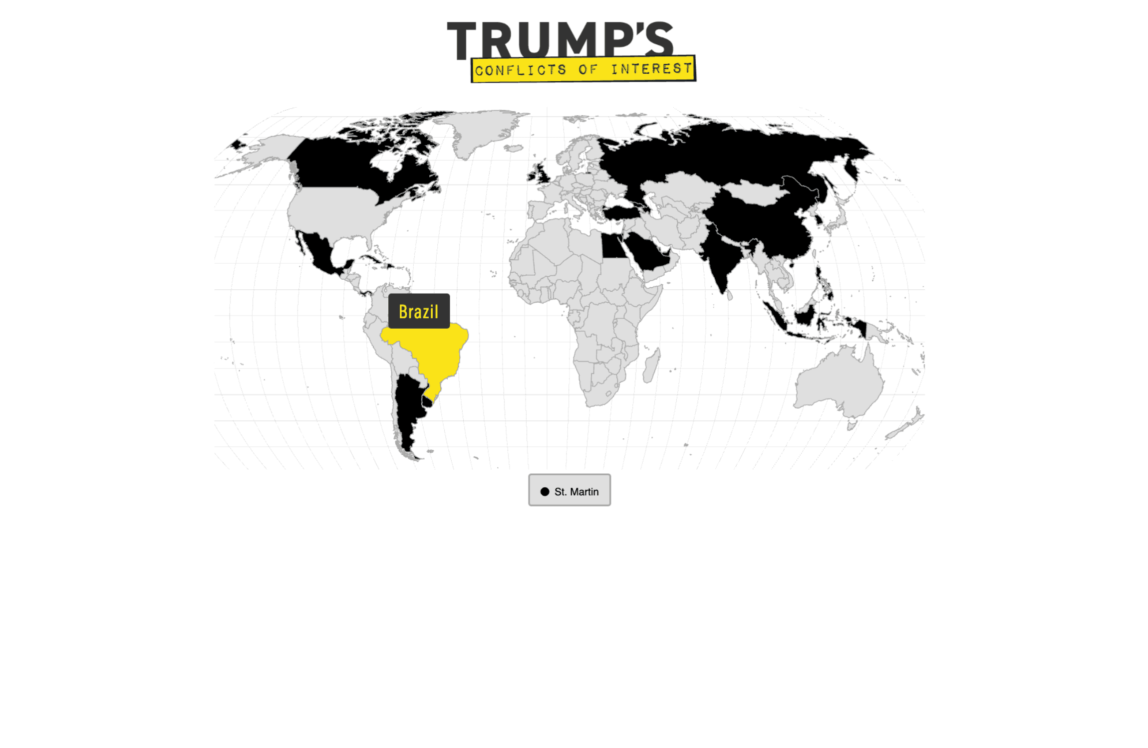Trump’s Conflicts of Interest Interface State